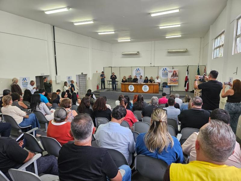 Campanha foi lançada nesta quinta-feira, no auditório do Fundo Social