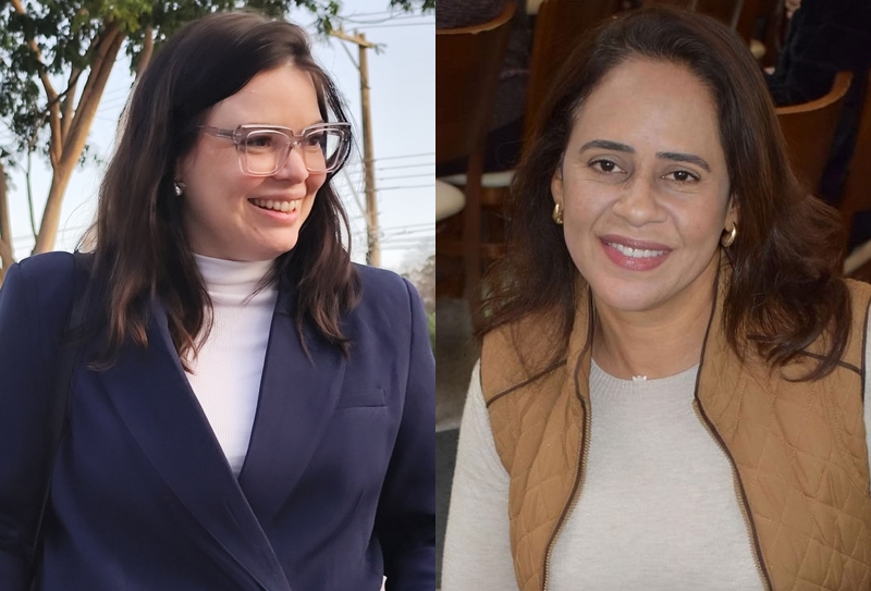 Ariane Jacintho (à esq.) e Flávia Trindade (à dir.) trocam de funções na SAS