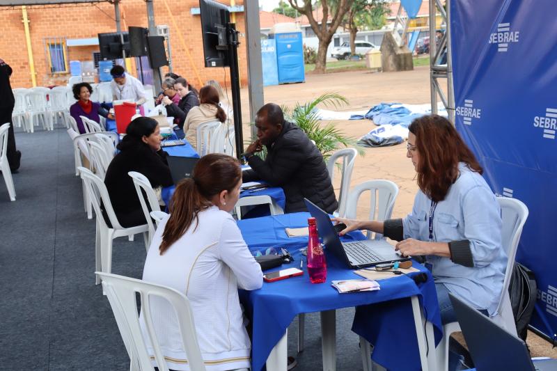 Atendimentos da Tenda MEI Sebrae em Epitácio ofereceu vários serviços a microempreendedores