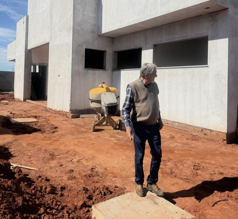 No bairro Portal do Sol, Prefeitura está concluindo uma nova unidade da Estratégia de Saúde da Família 