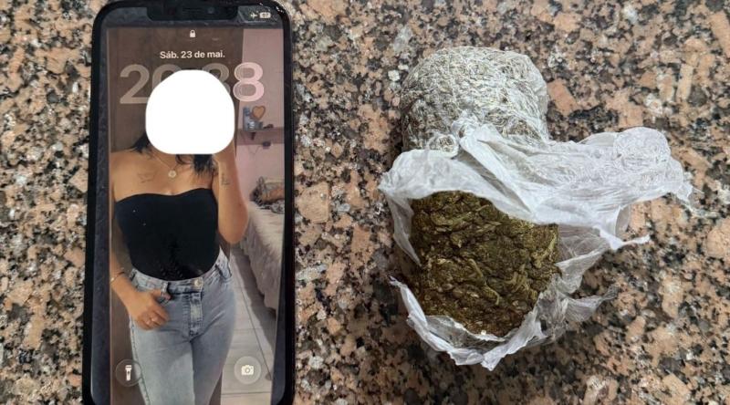 Em Venceslau, PMs localizaram porção de maconha que seria introduzida em unidade prisional