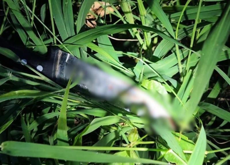 Autor confessou homicídio e indicou local onde havia dispensado a faca utilizada no crime