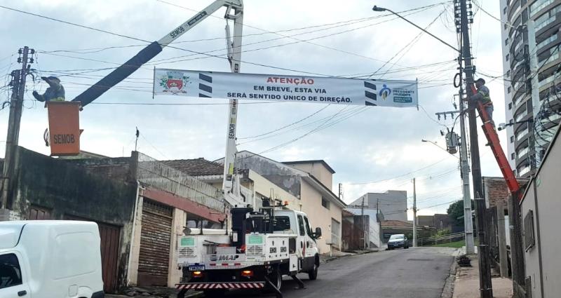 Mudança de sentido começa a valer nesta quarta-feira