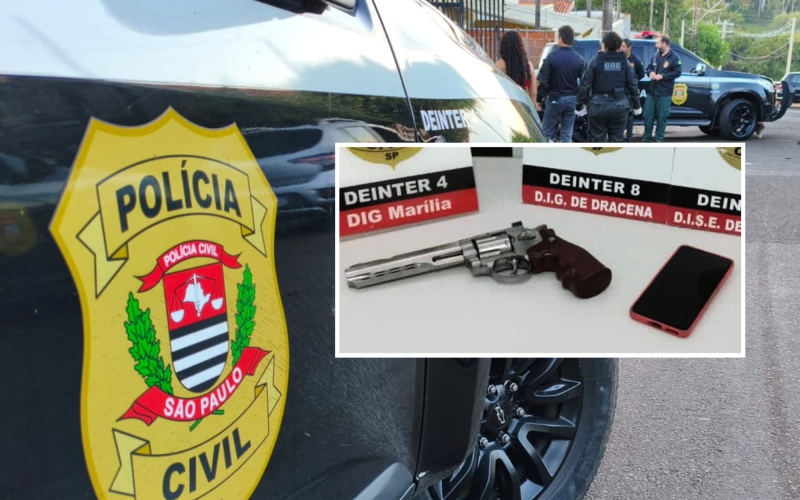 Ação recuperou um simulacro de arma de fogo subtraído no município de Pacaembu