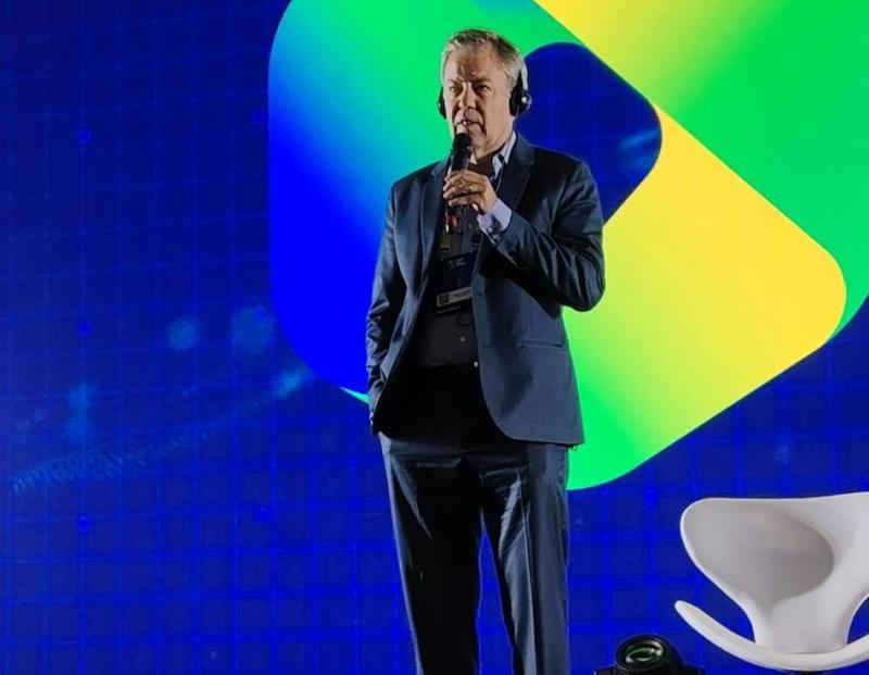 Dr. Pedro Marrey Sanchez, advogado em Presidente Prudente, na sua palestra durante A ExpoGovBrasil