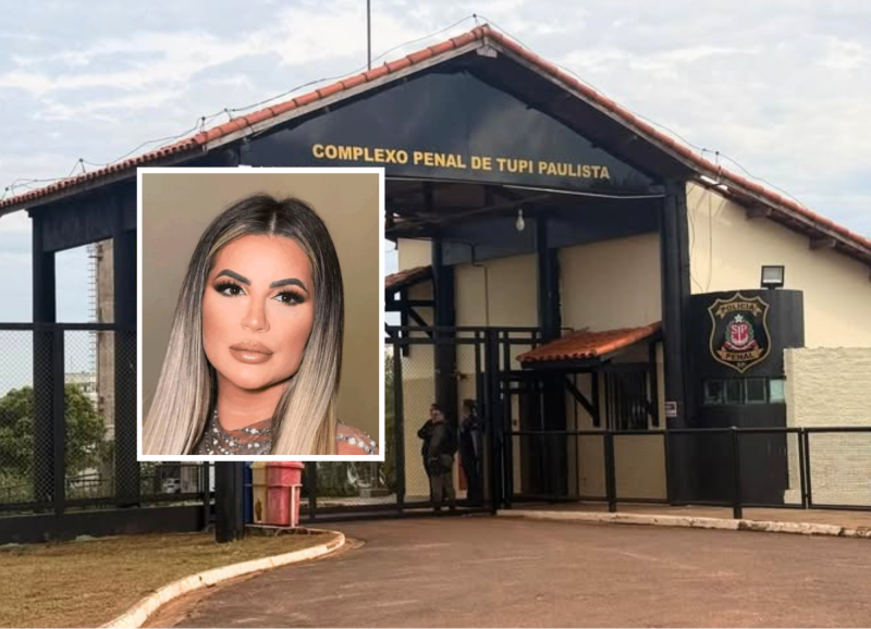 Deolane está presa desde o dia 22, na Penitenciária Feminina Tupi paulista