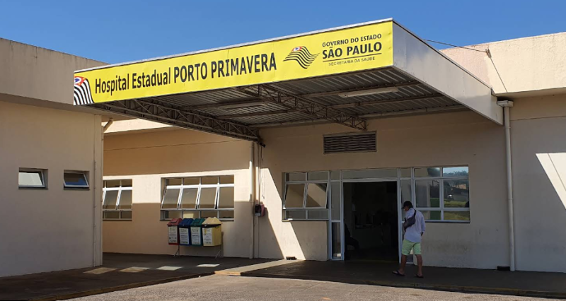 Ferido foi socorrido por uma ambulância municipal ao Hospital de Porto Primavera, distrito de Rosana