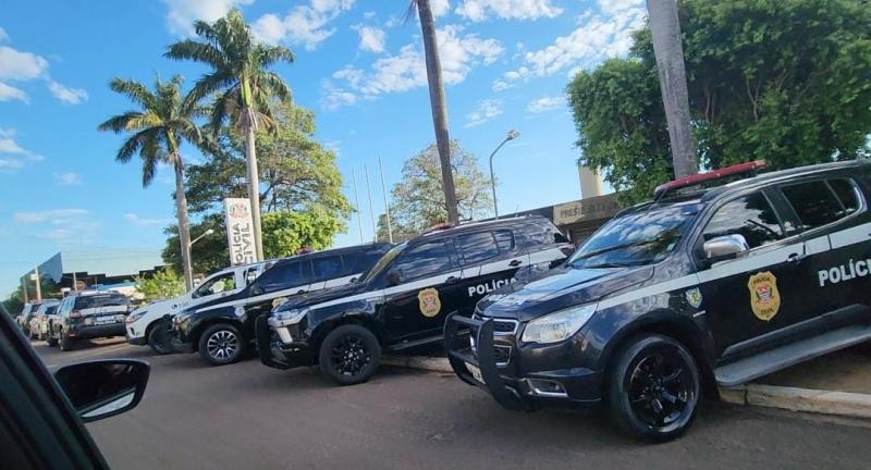 Ação deflagrada pela Polícia Civil teve apoio da Força Tática da Polícia Militar