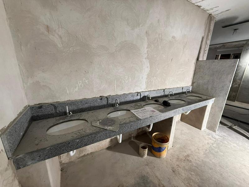 Trabalhos estão concentrados na implantação de novos núcleos de banheiros