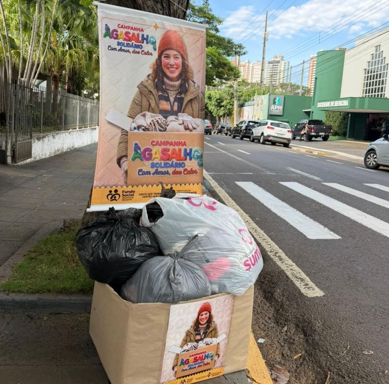 Além dos mutirões, campanha também conta com pontos fixos de arrecadação