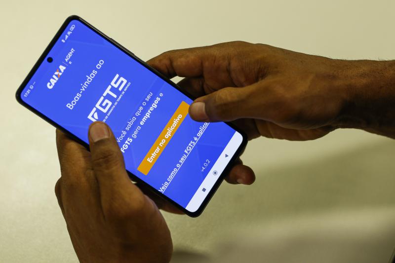 Trabalhadores do município podem enviar documentação para liberação dos valores pelo aplicativo FGTS