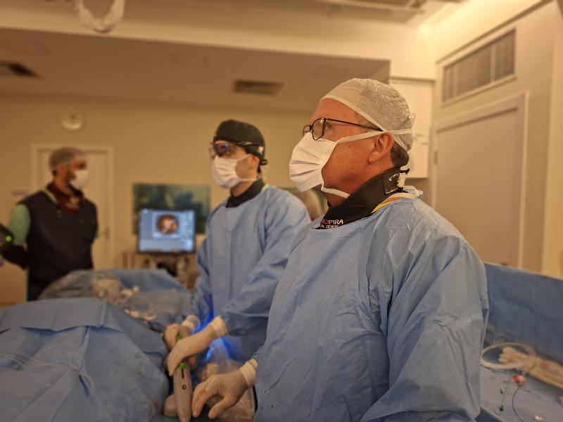 Tecnologia é usada para tratamento de lesões coronárias severamente calcificadas