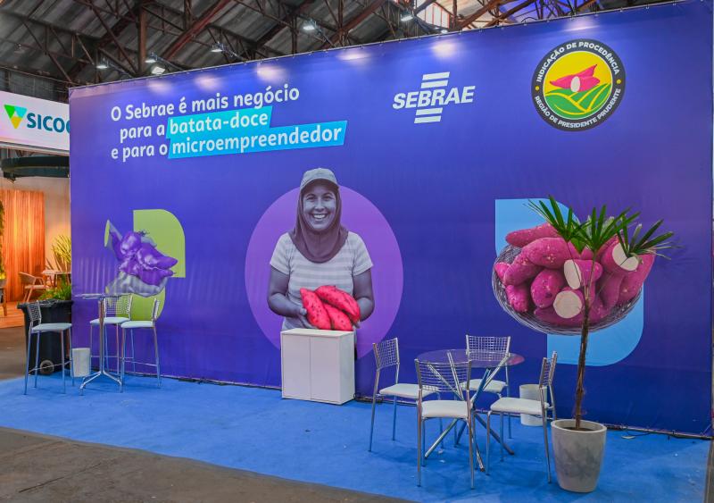 Estande do Sebrae na Batatec terá 80 m², com participação de 10 empresas