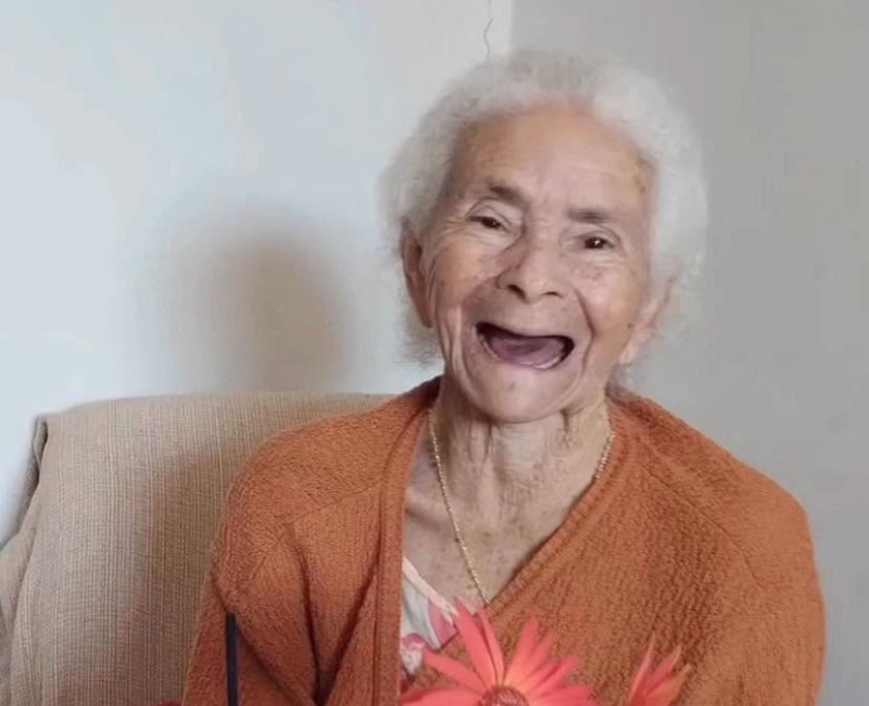 Vovó Valdeci ficou conhecida pelo bordão "Bênção de Deus, né, minha fia?"