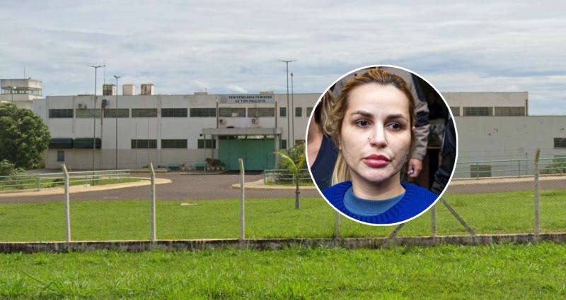 Deolane está detida na Penitenciária Feminina de Tupi Paulista