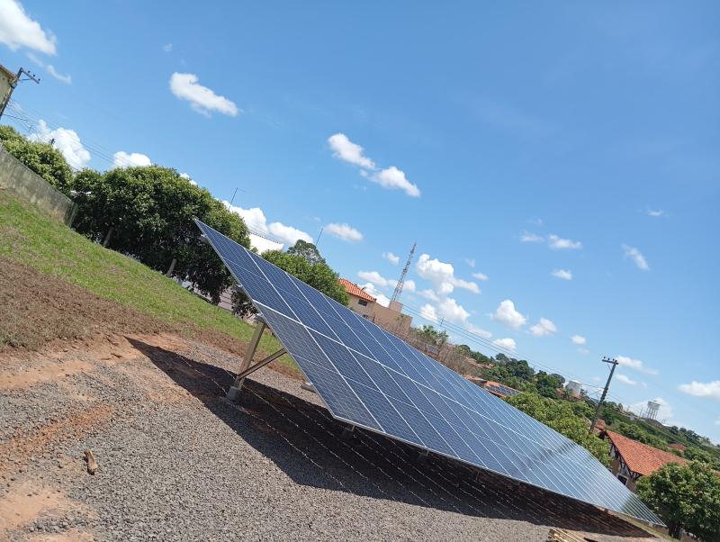 Sistema de energia fotovoltaica está entre investimentos da Energisa no município