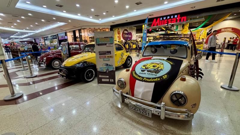 Exposição apresenta Fuscas que representam diferentes vertentes do universo automobilístico