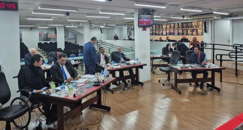 Ao todo, cinco projetos foram aprovados pelos vereadores na sessão ordinária desta segunda-feira