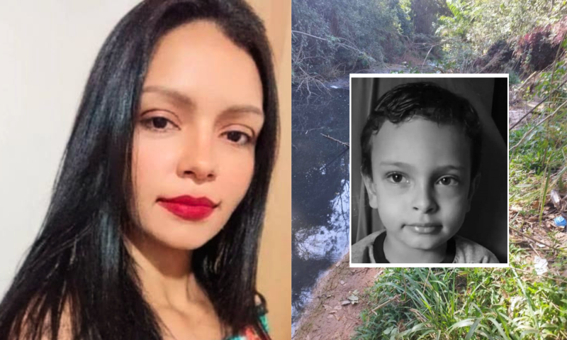 Mãe foi presa após João Pedro ser encontrado sem vida em riacho durante buscas realizadas por drones