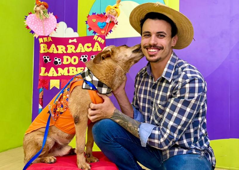 Adestrador Thiago Araújo fará uma apresentação ao vivo com demonstrações de técnicas de adestramento durante o evento
