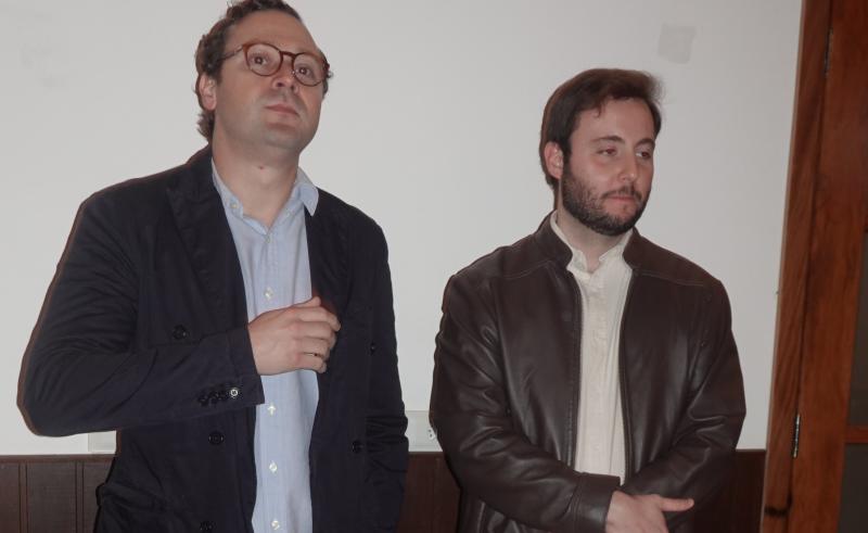 PROFESSORES DRS. THIAGO FREIRE LIMA E VINICIUS BIZELLI, COORDENADORES DO CURSO