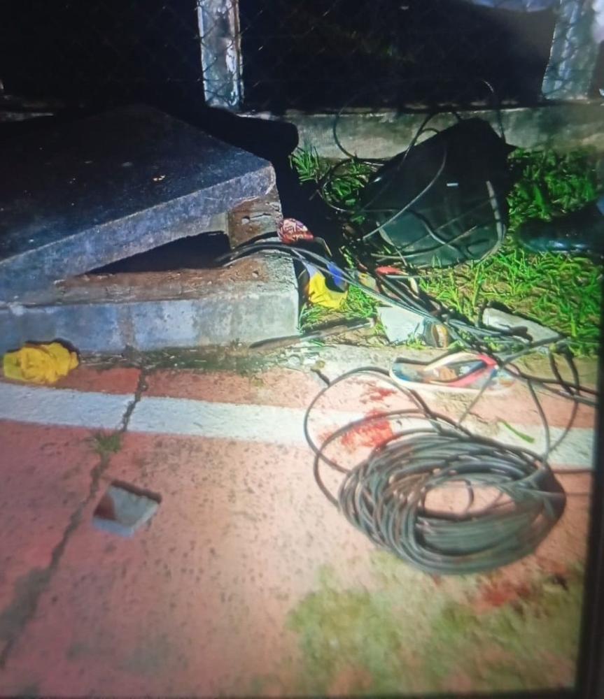 Funcionário público desferiu dois golpes com uma pedra na cabeça do agressor, que foi levado à UPA