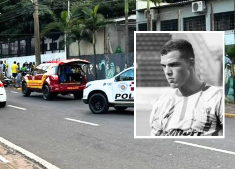Maycon conduzia Biz pela Avenida Onze de Maio quando perdeu controle do veículo