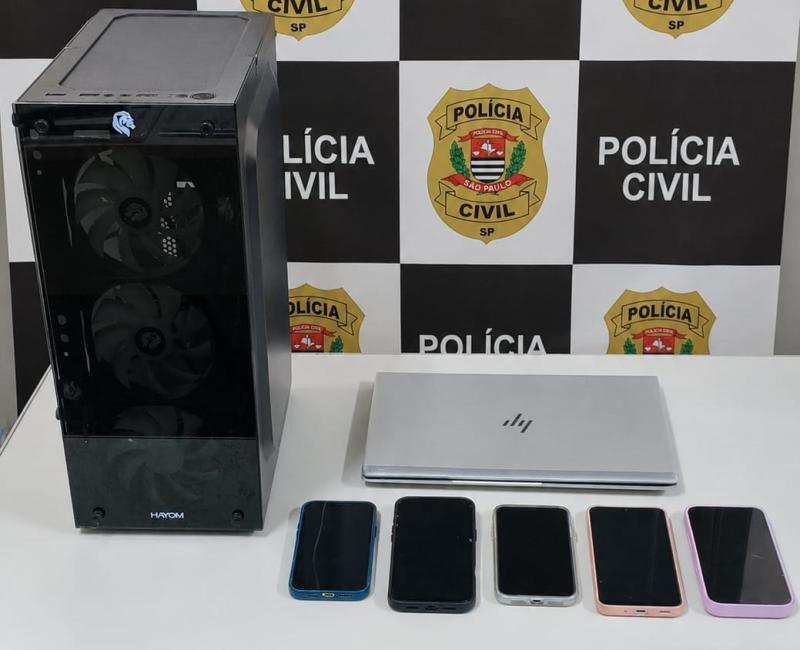 Materiais apreendidos na capital paulista serão submetidos a perícia e análise técnica