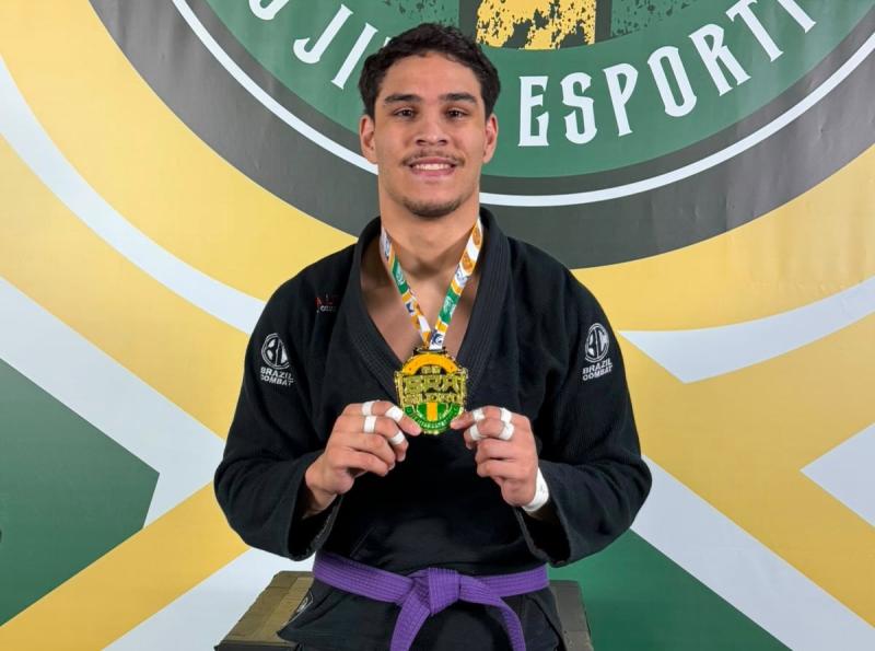 Medalha de ouro é resultado de muita dedicação aos treinos, disciplina e evolução técnica