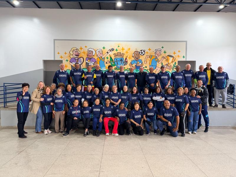 Delegação de Álvares Machado com 70 atletas da melhor idade