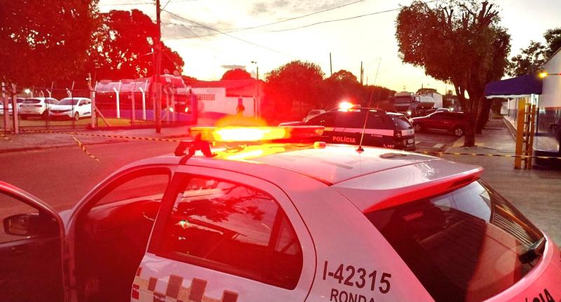 Em Teodoro, suspeito foi flagrado com faca supostamente utilizada no crime presa à cintura