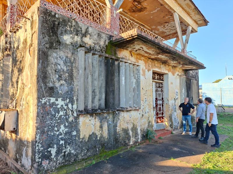 Prédio, localizado na Vila Tibiriçá, foi sede da autarquia federal do Serviço de Navegação da Bacia do Prata até o final dos anos 70