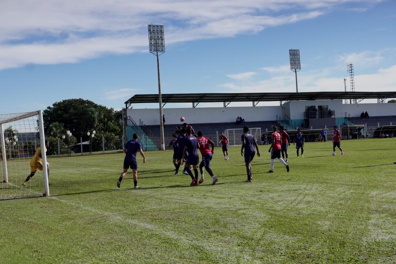 Contratações do Grêmio Prudente atuaram nos dois primeiros tempos e, os atletas da base, na terceira etapa