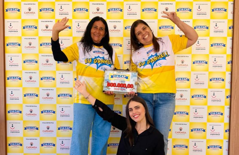 Tati Piovanni apresenta as duas ganhadoras da semana