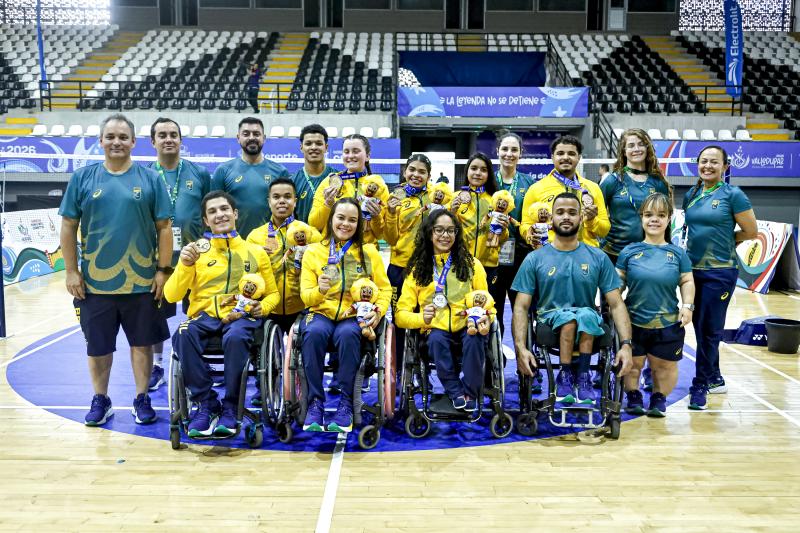 Atletas que treinam em PP contribuíram para a campanha da seleção brasileira da modalidade na competição continental