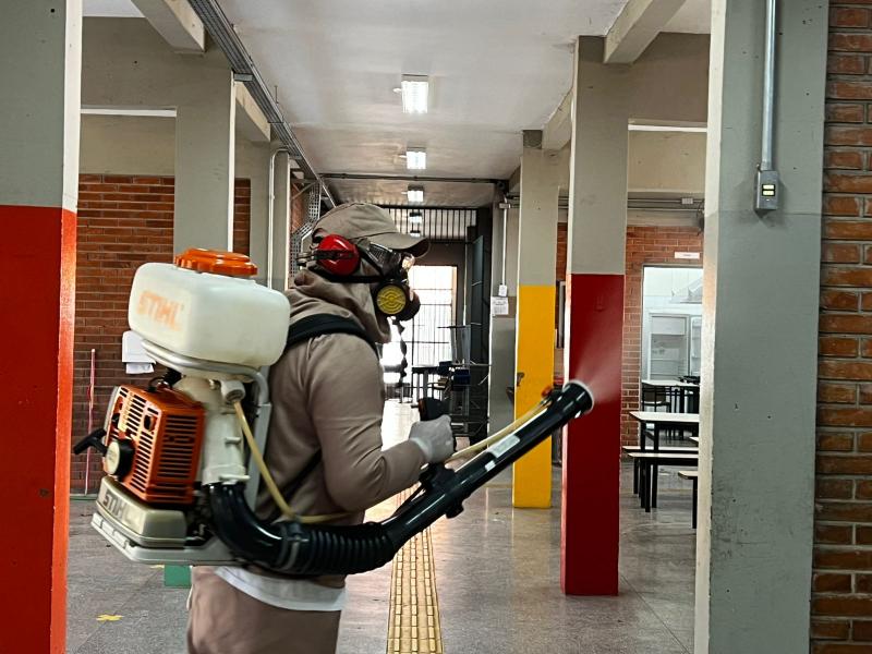 Trabalho de dedetização foi executado em todas as escolas municipais de Prudente
