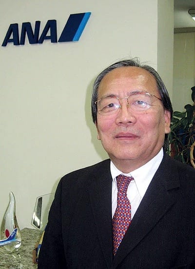 EDUARDO SAKAMOTO ERA DIRETOR GERAL DA ALL NIPPON AIRWAYS NO BRASIL