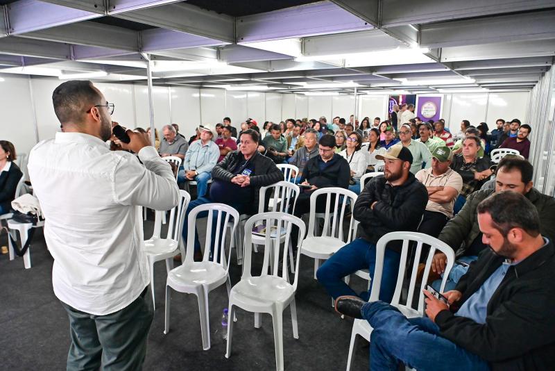 Estratégias de manejo da batata-doce foram tema de palestra na Batatec