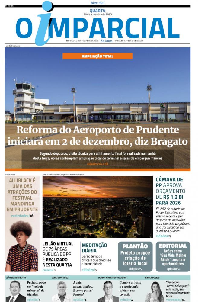 Reforma do Aeroporto de Prudente tem início em 2 de dezembro, diz Bragato - Reforma do Aeroporto de Prudente iniciará em 2 de dezembro, diz Bragato