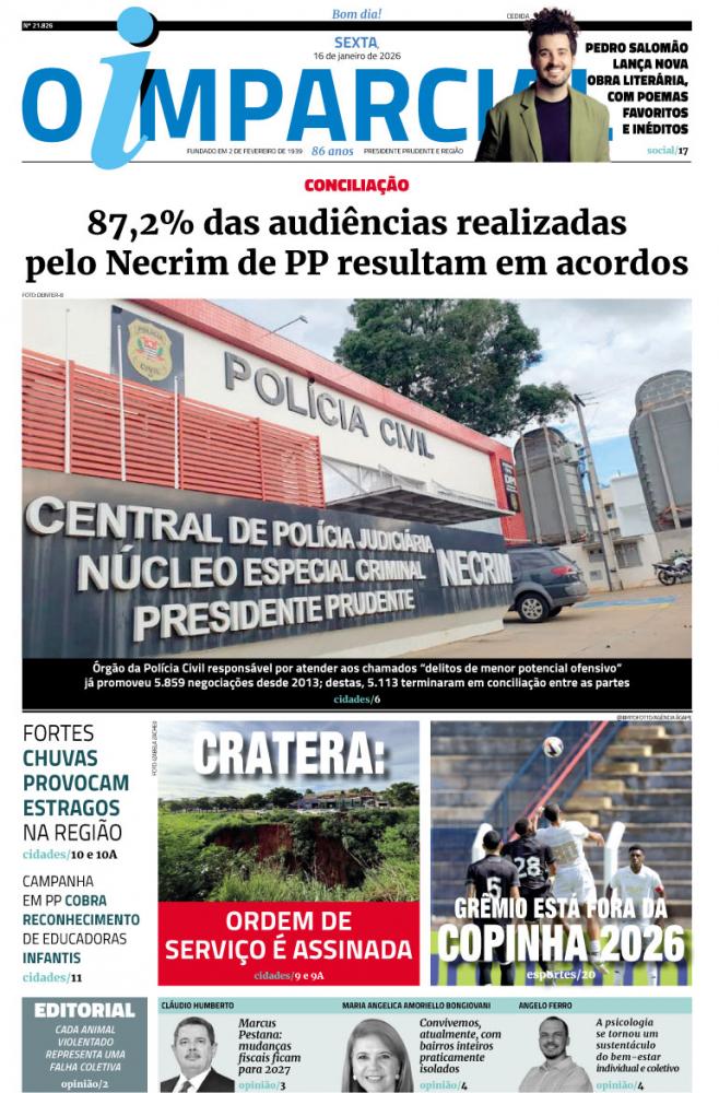 87,2% das audiências intermediadas pelo Necrim de PP resultam em conciliações - 87,2% das audiências realizadas pelo Necrim de PP resultam em acordos