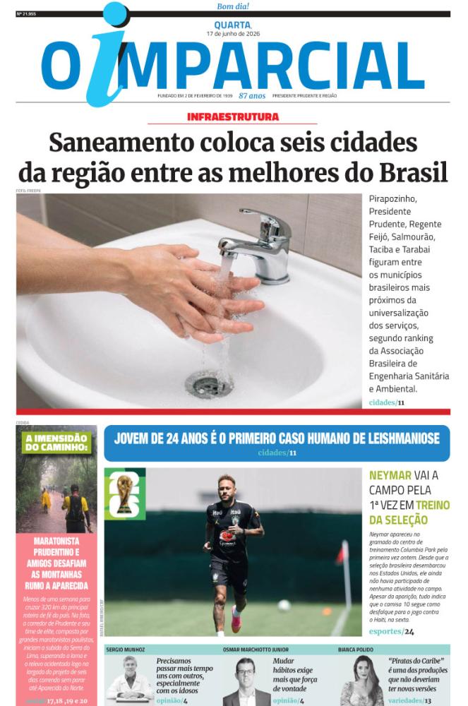 Saneamento coloca seis cidades da região entre as melhores do Brasil - Saneamento coloca seis cidades da região entre as melhores do Brasil
