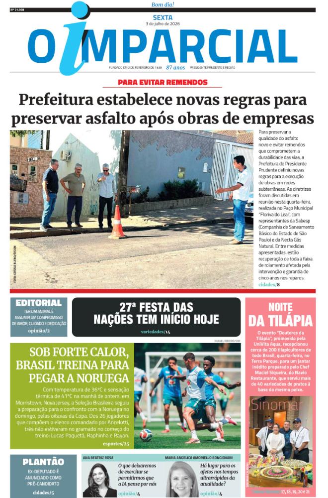 Prefeitura estabelece novas regras para preservar asfalto após obras de empresas - Prefeitura estabelece novas regras para preservar asfalto após obras de empresas