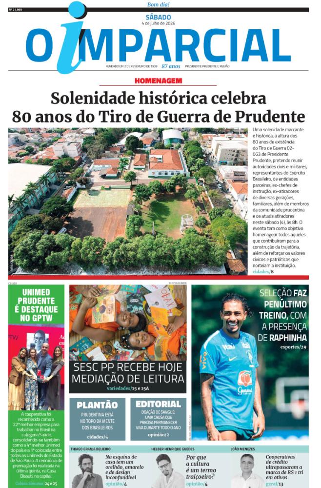 Solenidade histórica celebra 80 anos do Tiro de Guerra de Prudente - Solenidade histórica celebra 80 anos do Tiro de Guerra de Prudente