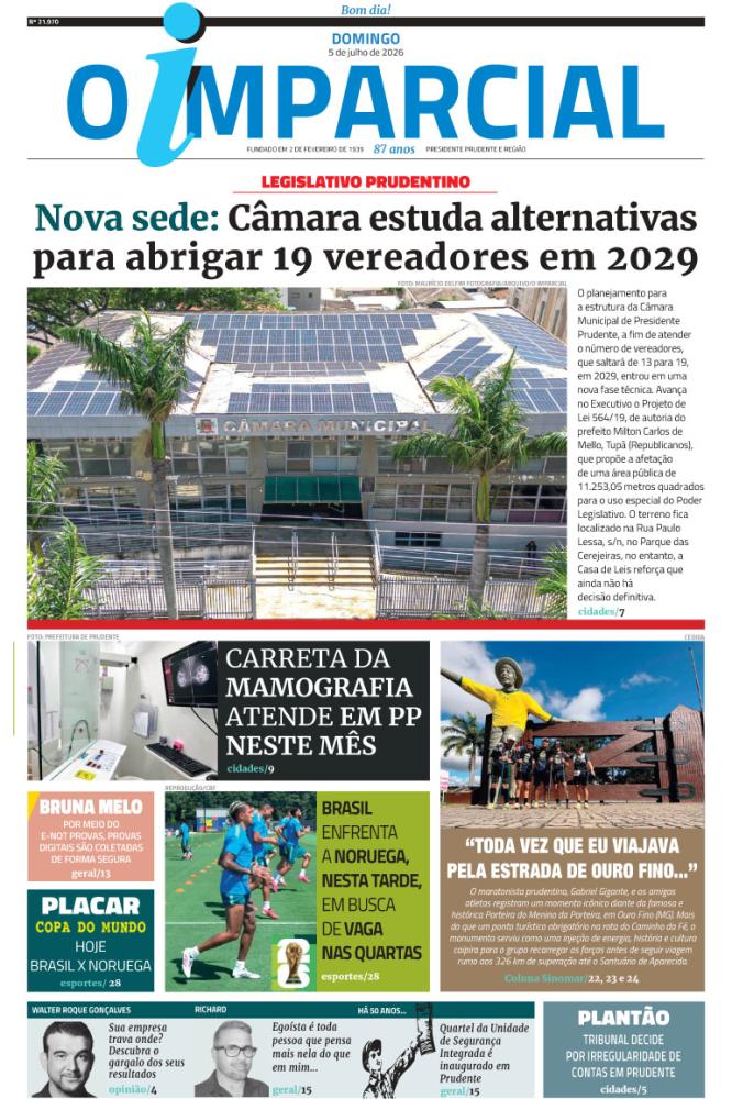 Nova sede: Câmara estuda alternativas para abrigar 19 vereadores em 2029 - Nova sede: Câmara estuda alternativas para abrigar 19 vereadores em 2029