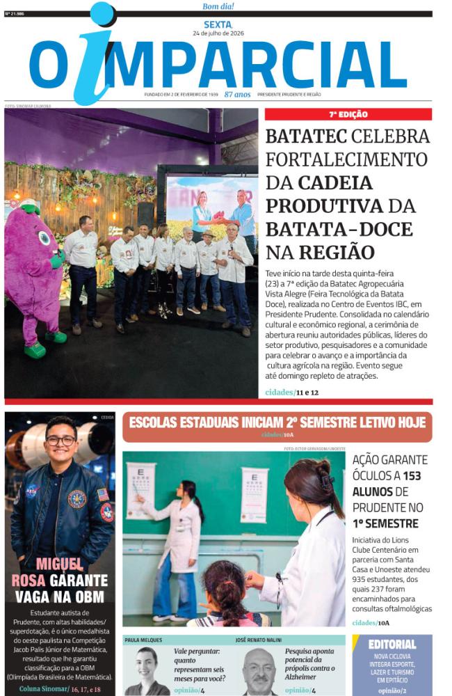 BATATEC CELEBRA FORTALECIMENTO DA CADEIA PRODUTIVA DA BATATA-DOCE NA REGIÃO - BATATEC CELEBRA FORTALECIMENTO DA CADEIA PRODUTIVA DA BATATA-DOCE NA REGIÃO