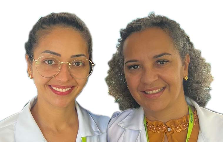 Colunista Mônica Moreira e Alessandra Martins 