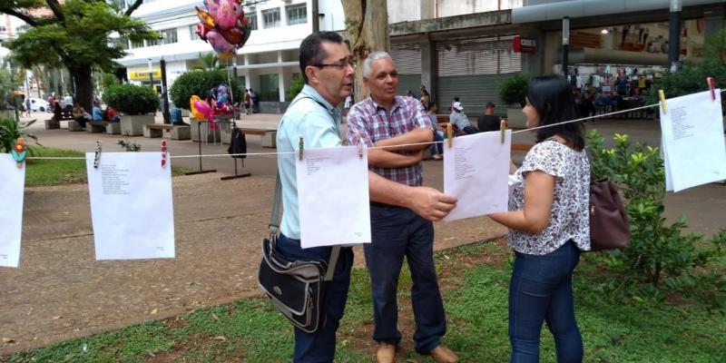 José Reis: Obras de artistas estão expostas no Teatro de Arena, na Praça Nove de Julho