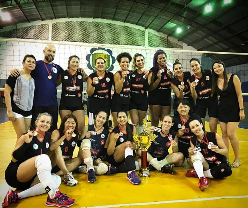 Foto: Cedida / Equipe foi campeã da 3ª Copa de Voleibol “Vicente Rijo” no final de semana