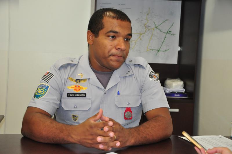 José Reis - Tenente Daniel  Bombonati Martins Viana diz que região é eixo do tráfico de drogas