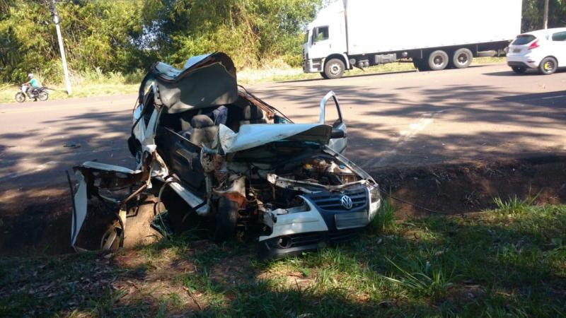 Jonas Carmo - Acidente ocorreu no começo da tarde, na Estrada da Amizade